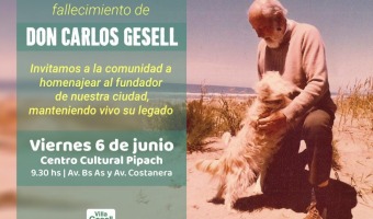 ACTO POR EL ANIVERSARIO DEL FALLECIMIENTO DE DON CARLOS GESELL